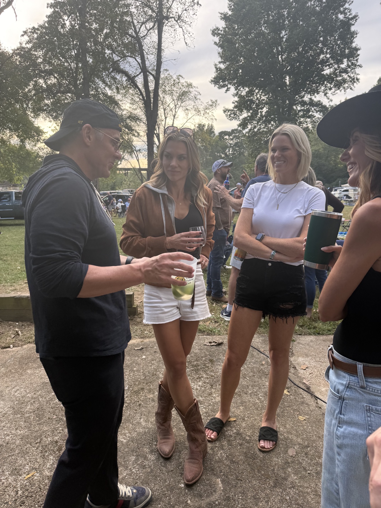 Good company at the ribfest